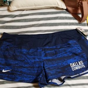 Dri fit Dallas Cowboys shorts